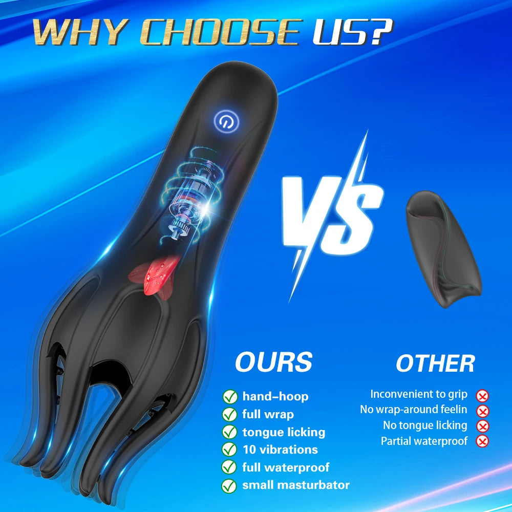 The Glide~Vibrating Male Mastubator