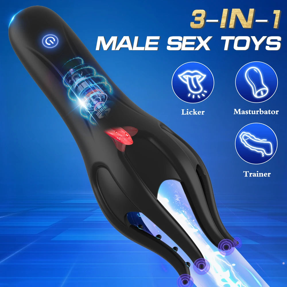 The Glide~Vibrating Male Mastubator