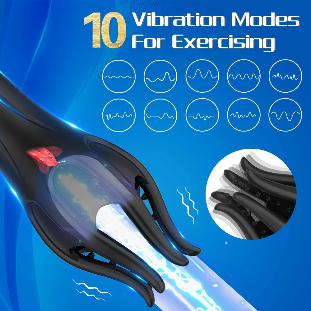 The Glide~Vibrating Male Mastubator