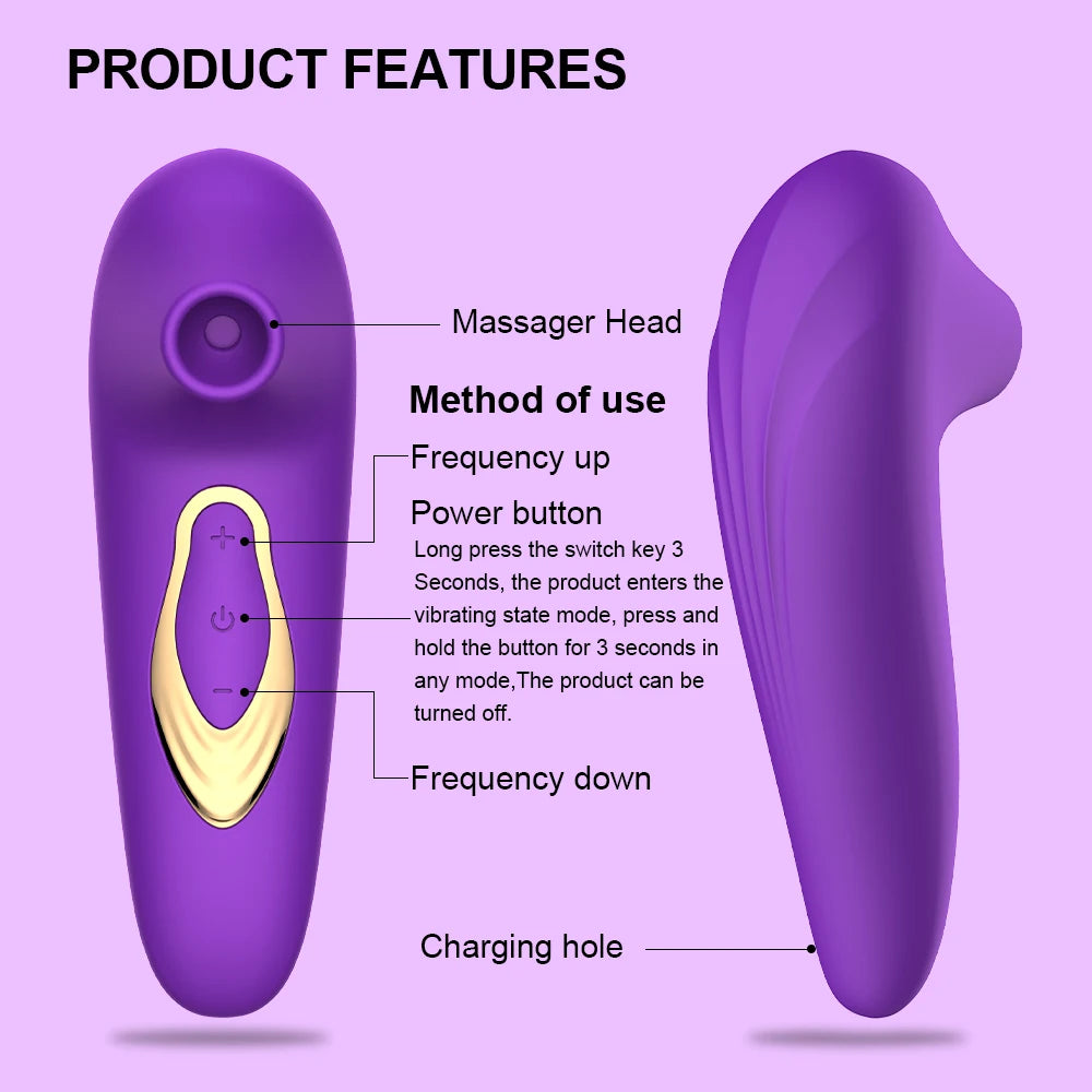 The Kisser~Clitoral Suction Toy
